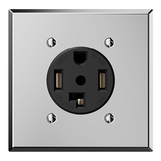 NEMA 14-30R Dryer Outlet