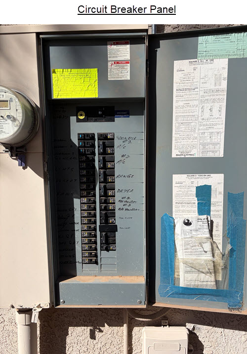 circuit breaker panel